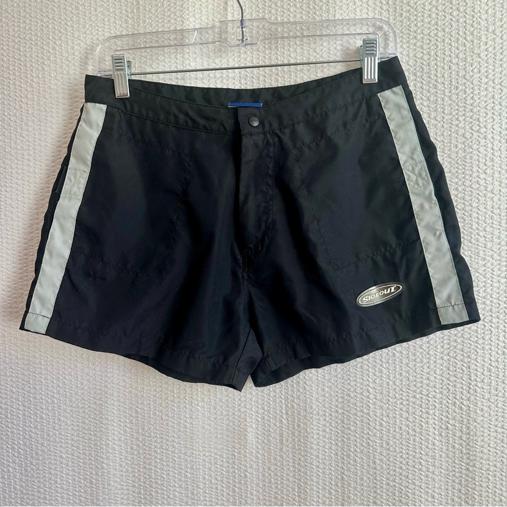 Sideout Women’s Y2K Black Board Swim Shorts Size: Medium